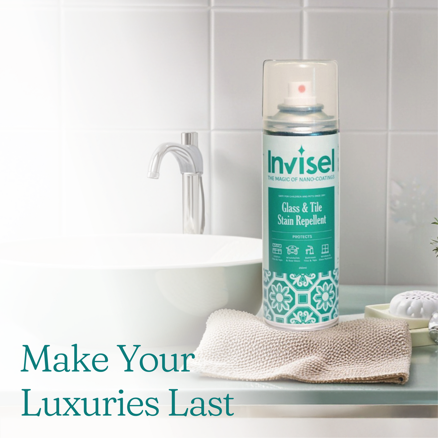 Glass & Tile Hard Water Stain Repellent