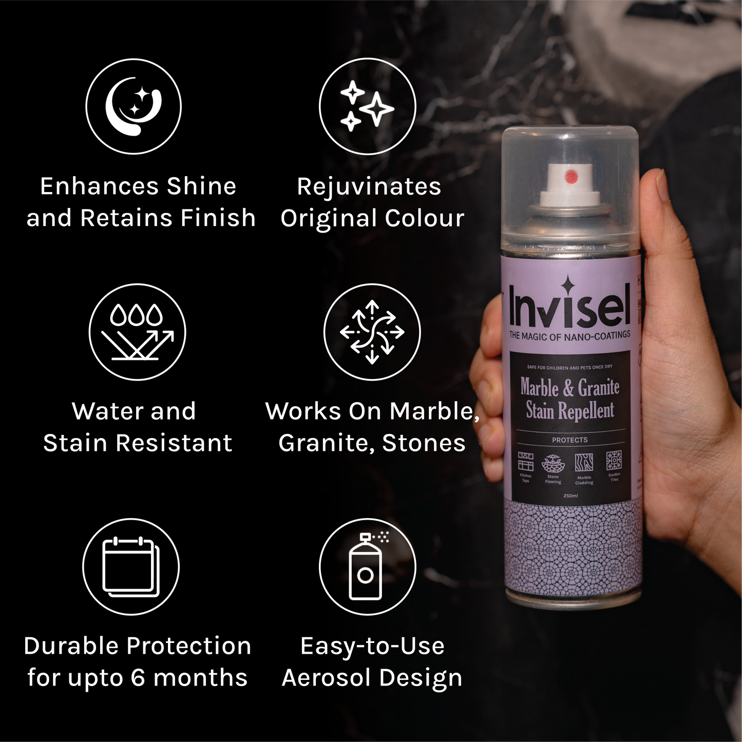 Marble & Granite Stain Repellent