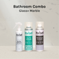 Bathroom Combo- Protect Glass Partitions, Marble Walls and Tap Fittings